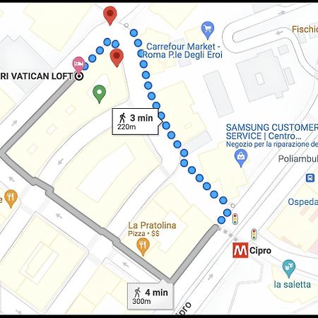 Siri Vatican Loft - Design House ローマ エクステリア 写真