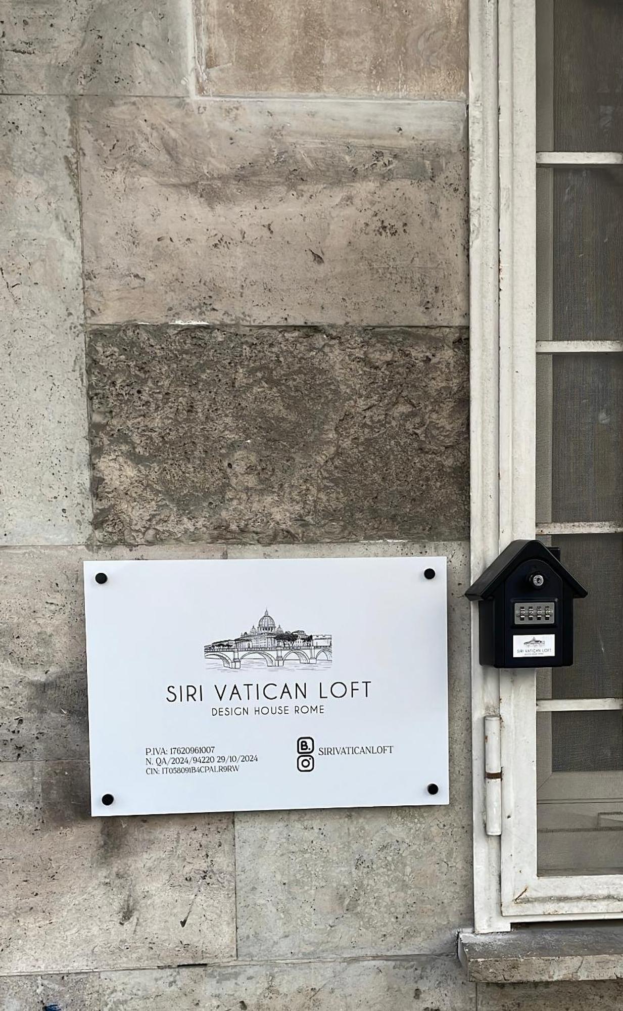 Siri Vatican Loft - Design House ローマ エクステリア 写真